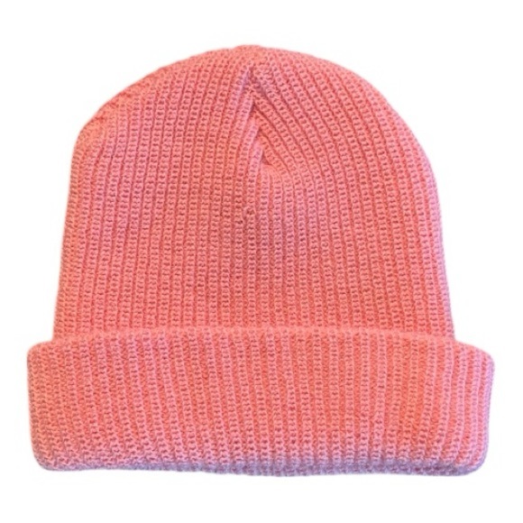 LONELY GHOST Pink Beanie - Picture 2 of 3